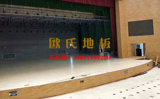 因為這些，選擇了舞臺運動木地板