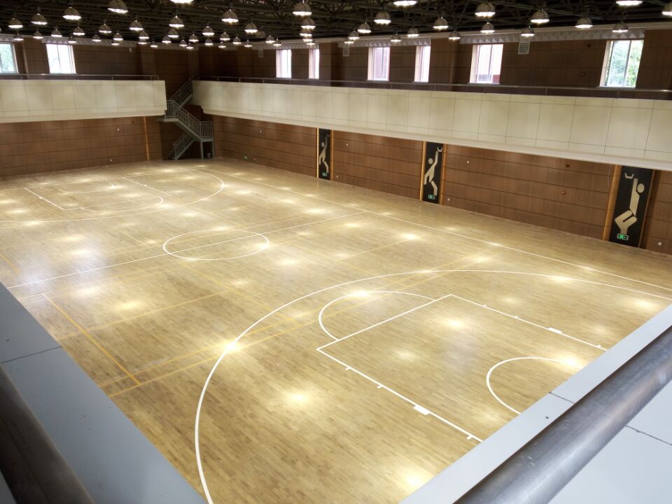  河北體育館木地板生產廠家室內體育木地板廠家施工工藝