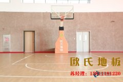 CBA籃球館運動木地板要求的材質不一樣