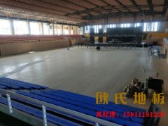 鋪設(shè)一個1000平米籃球場地板多少錢